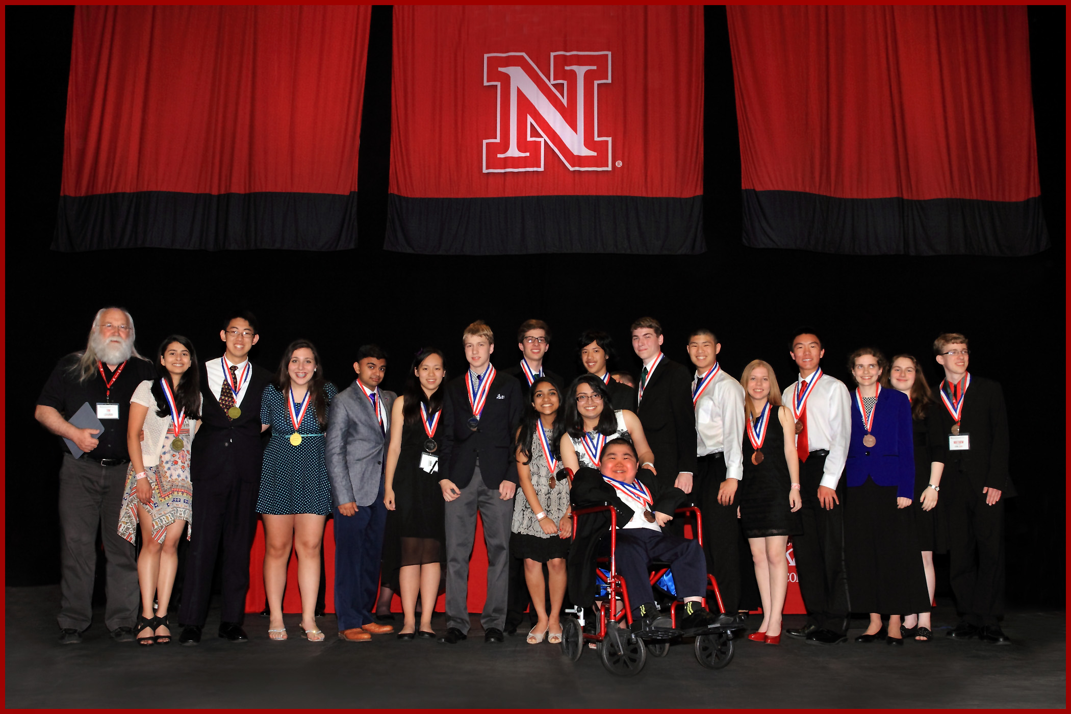 Protein Modeling winners at the 2015 Science Olympiad National Tournament